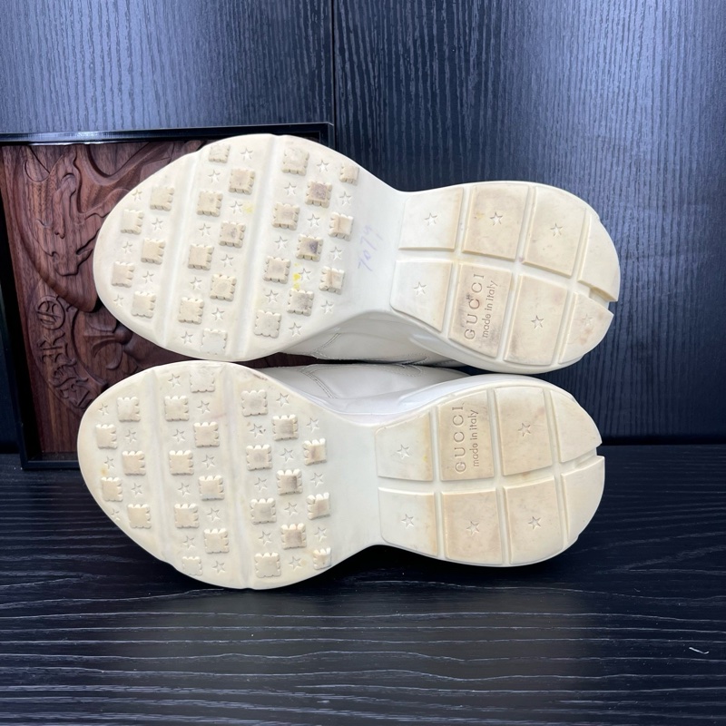 98新 gucci rhyton腰帶老爹鞋 碼數 36.5 編碼 CH23801-3