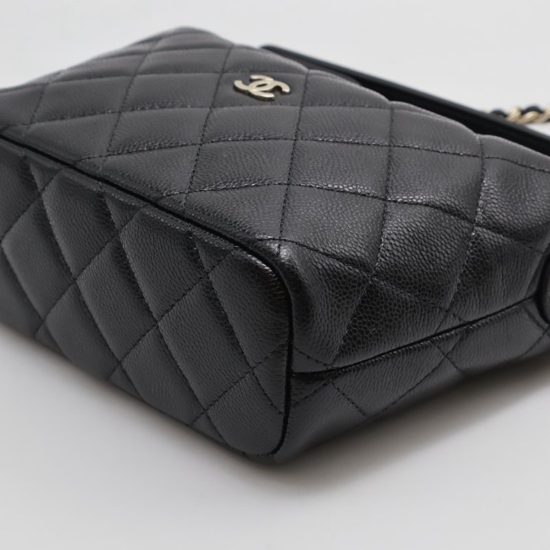 CHANEL Hobo飯盒包 - 黑金-3