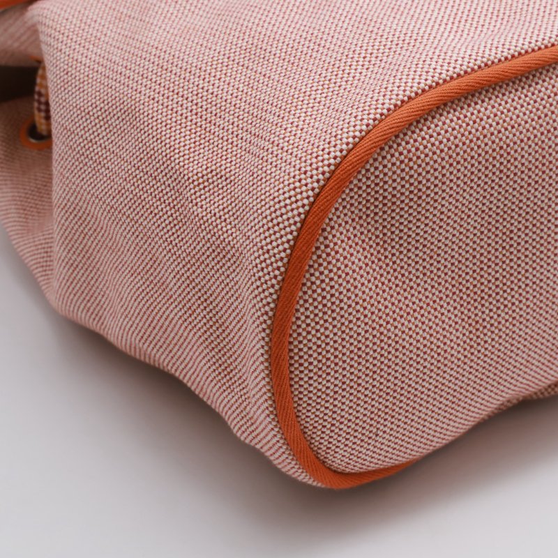 HERMES Les Cabanes後背包 - 橘-3