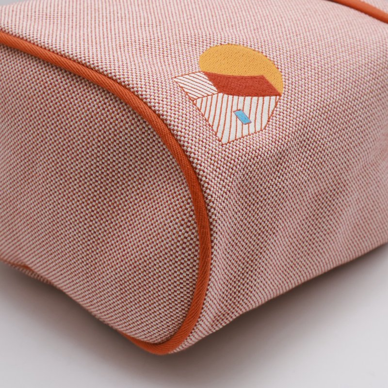 HERMES Les Cabanes後背包 - 橘-4