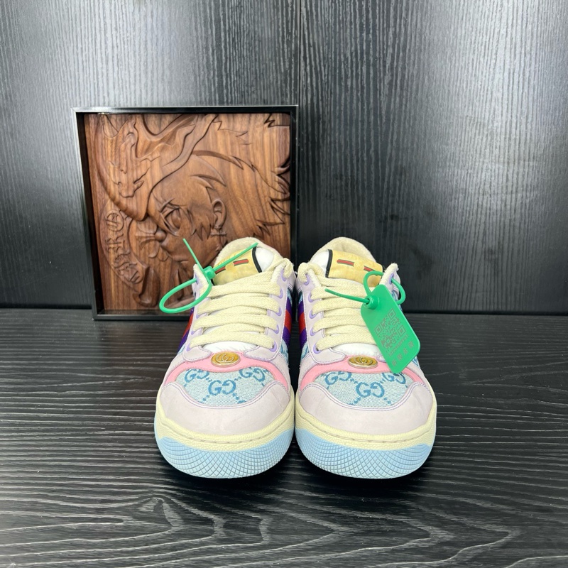 gucci 髒髒鞋 淺藍色 碼數 38 編碼 CH23693 98新-1