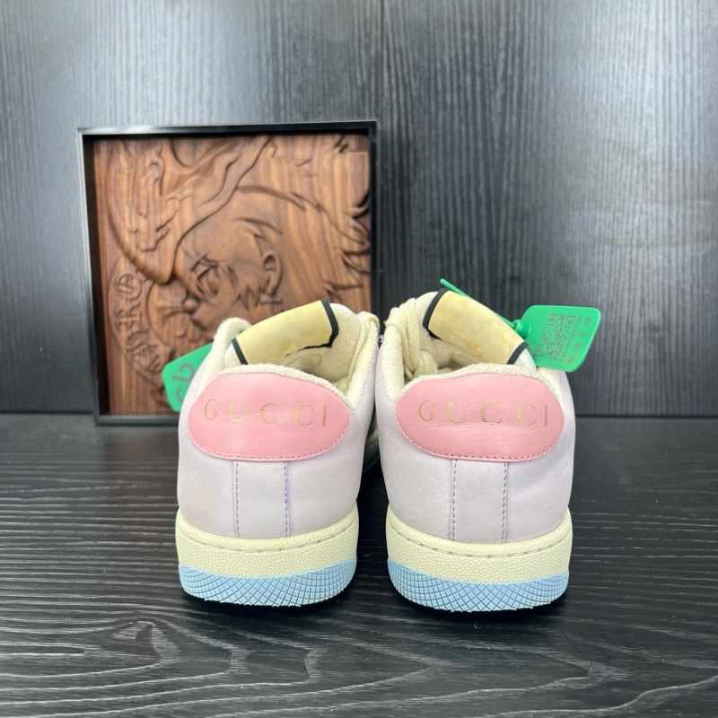 gucci 髒髒鞋 淺藍色 碼數 38 編碼 CH23693 98新-2