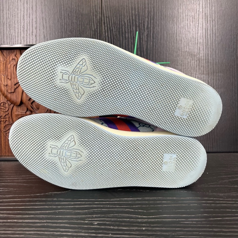 gucci 髒髒鞋 淺藍色 碼數 38 編碼 CH23693 98新-3