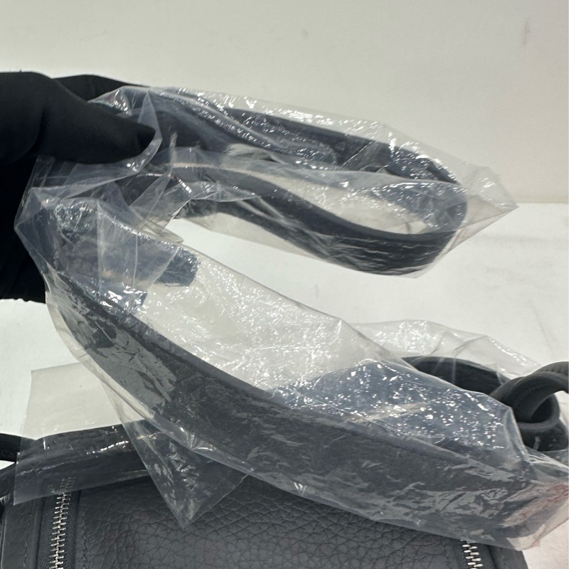 Hermes 愛馬仕mini lindy 石板灰銀扣W刻 全新全套 票 盒子-8