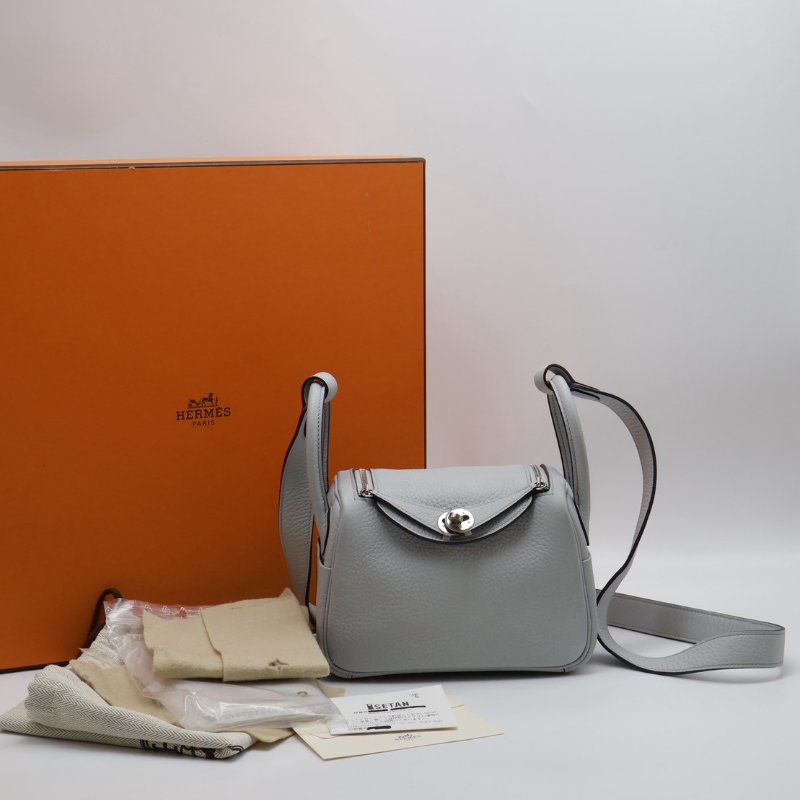 HERMRS Mini lindy ll - 聖杯藍銀 W-8