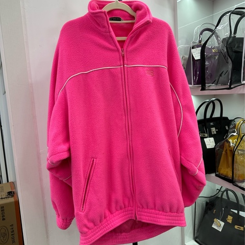 Balenciaga/巴黎世家 摇粒绒长袖外套 夹克 偏大 男女都可