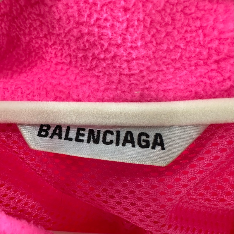 Balenciaga/巴黎世家 摇粒绒长袖外套 夹克 偏大 男女都可-3
