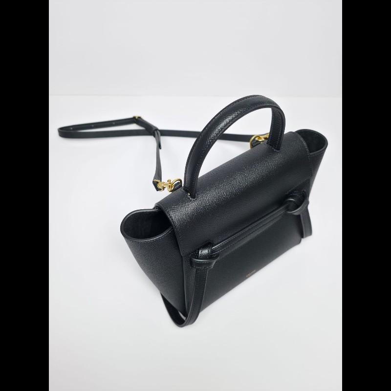 Celine 黑色Nano Belt Bag-7