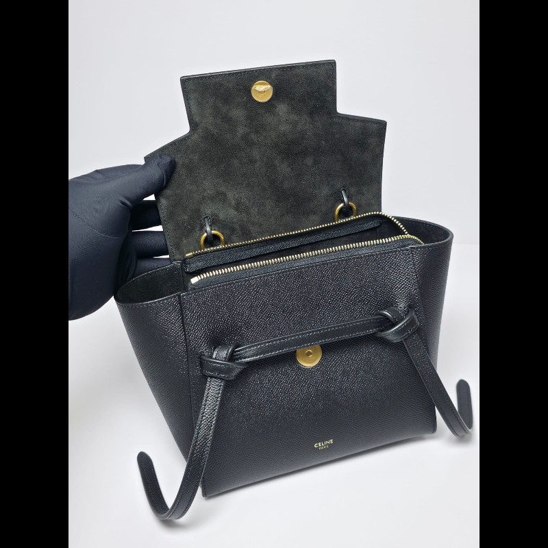 Celine 黑色Nano Belt Bag-16