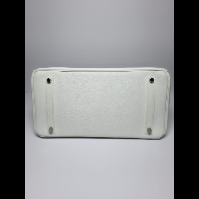 Hermes - Birkin 35白色銀扣-4