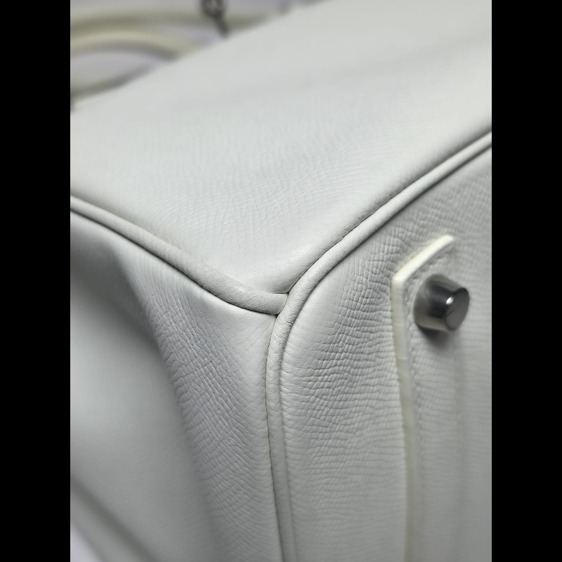 Hermes - Birkin 35白色銀扣-6