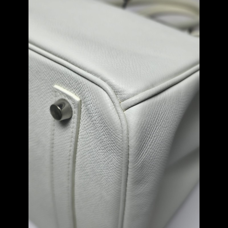 Hermes - Birkin 35白色銀扣-7