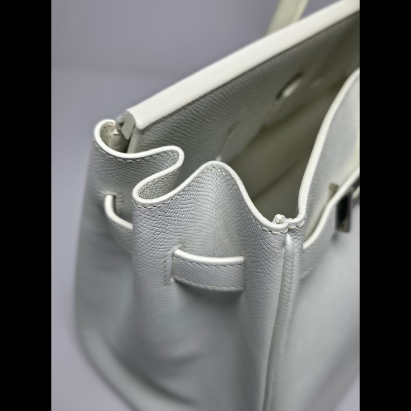 Hermes - Birkin 35白色銀扣-25