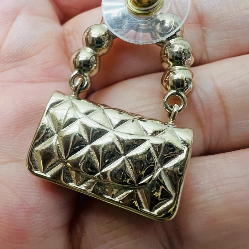 香奈兒書包耳環-2