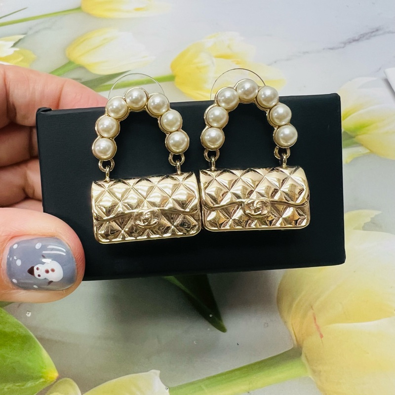 香奈兒書包耳環-3