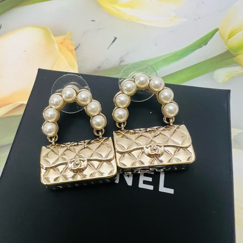 香奈兒書包耳環-4