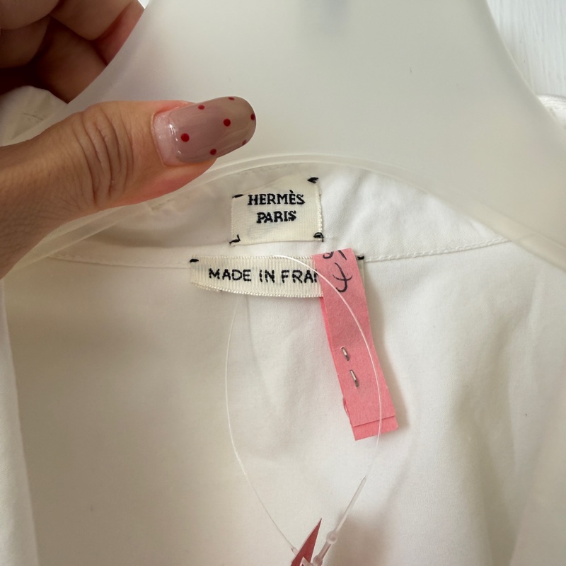 Hermes 愛馬仕長襯衫裙-5