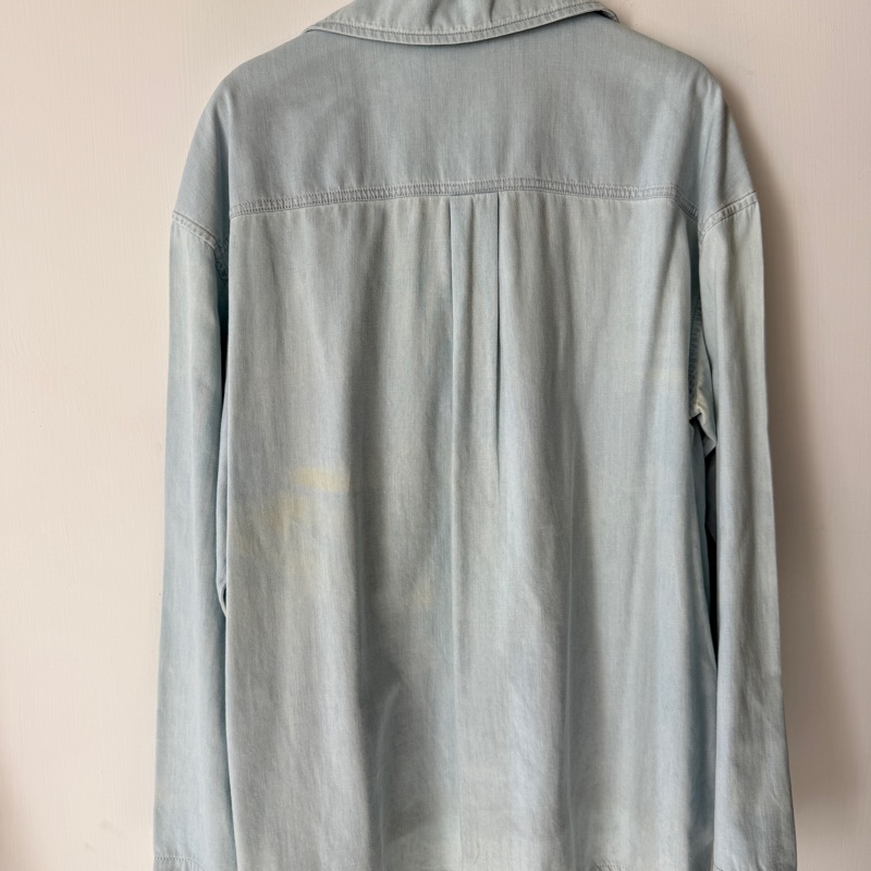 Gucci藍色仿丹寧上衣-3