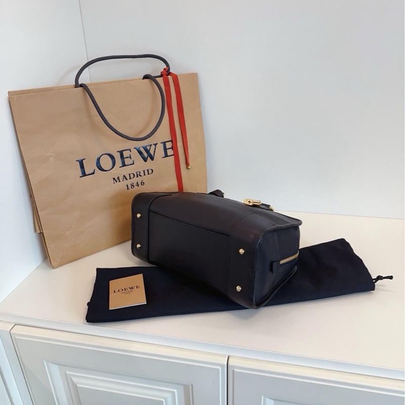 【99新保存品🆕】Loewe 黑金Amazona29亞馬遜波士頓手提包-6