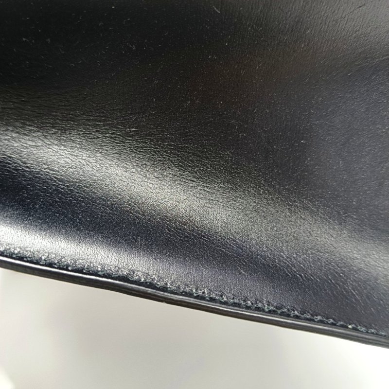 YSL MANHATTAN 黑色牛皮曼哈頓包單肩包 金色五金 可拆卸肩帶-12