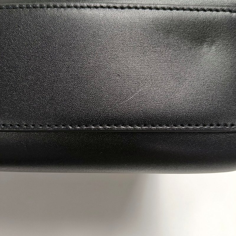 YSL MANHATTAN 黑色牛皮曼哈頓包單肩包 金色五金 可拆卸肩帶-14