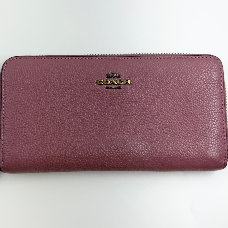 COACH拉鍊長夾-14