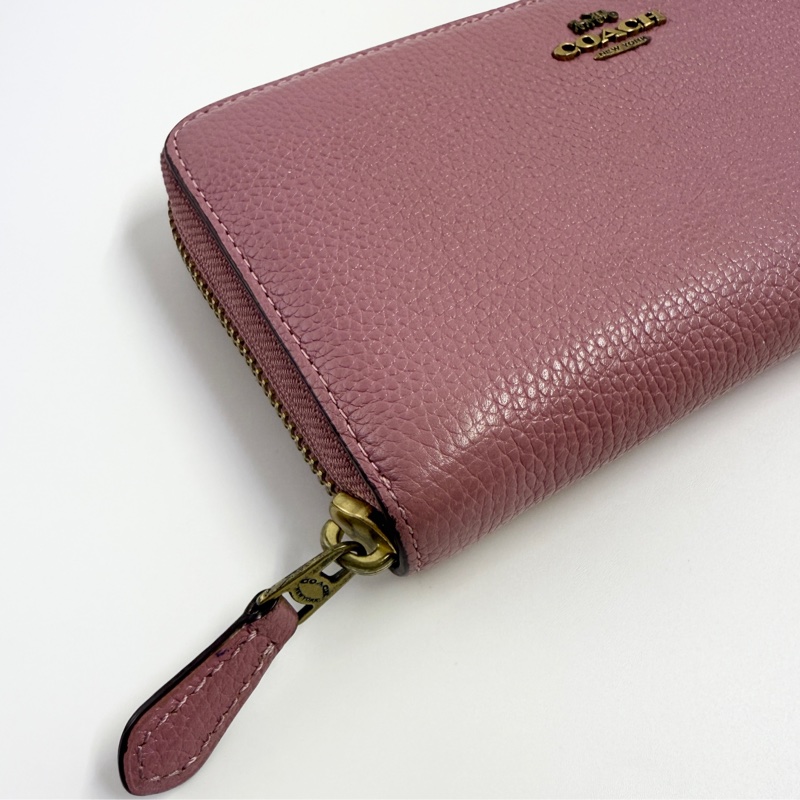 COACH拉鍊長夾-15