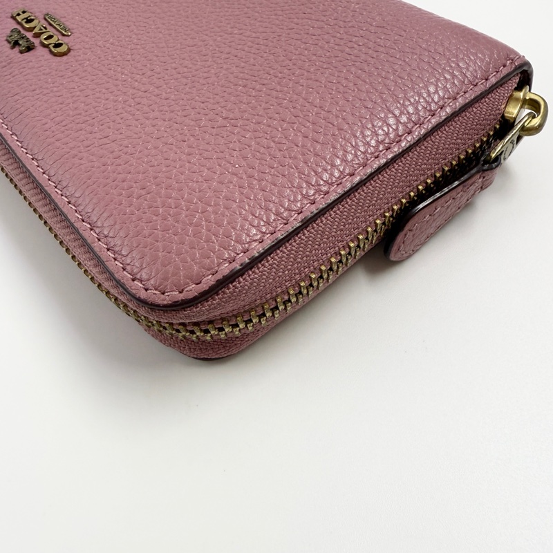 COACH拉鍊長夾-17