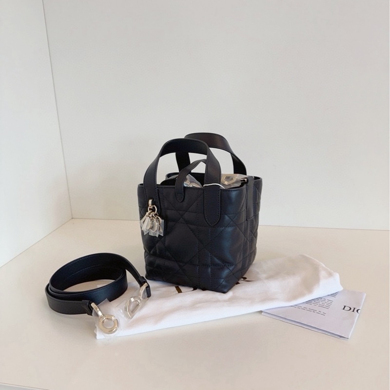 【全新全膜🆕】Dior Toujours mini黑金竪版土著包手提包 單肩包-2