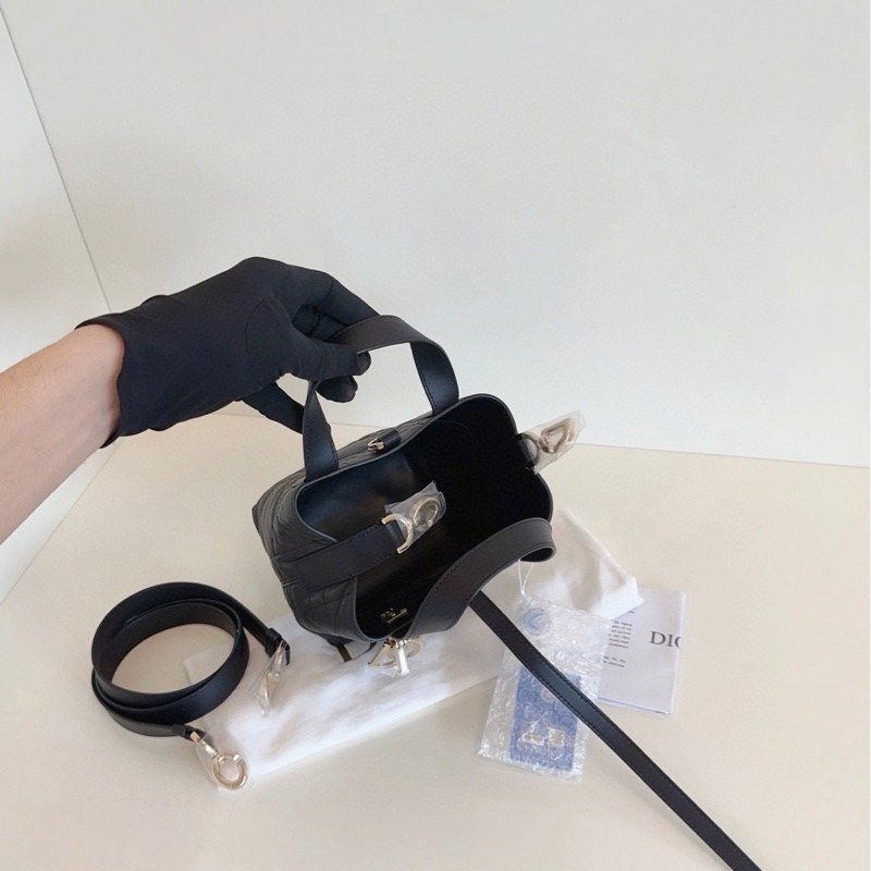 【全新全膜🆕】Dior Toujours mini黑金竪版土著包手提包 單肩包-6