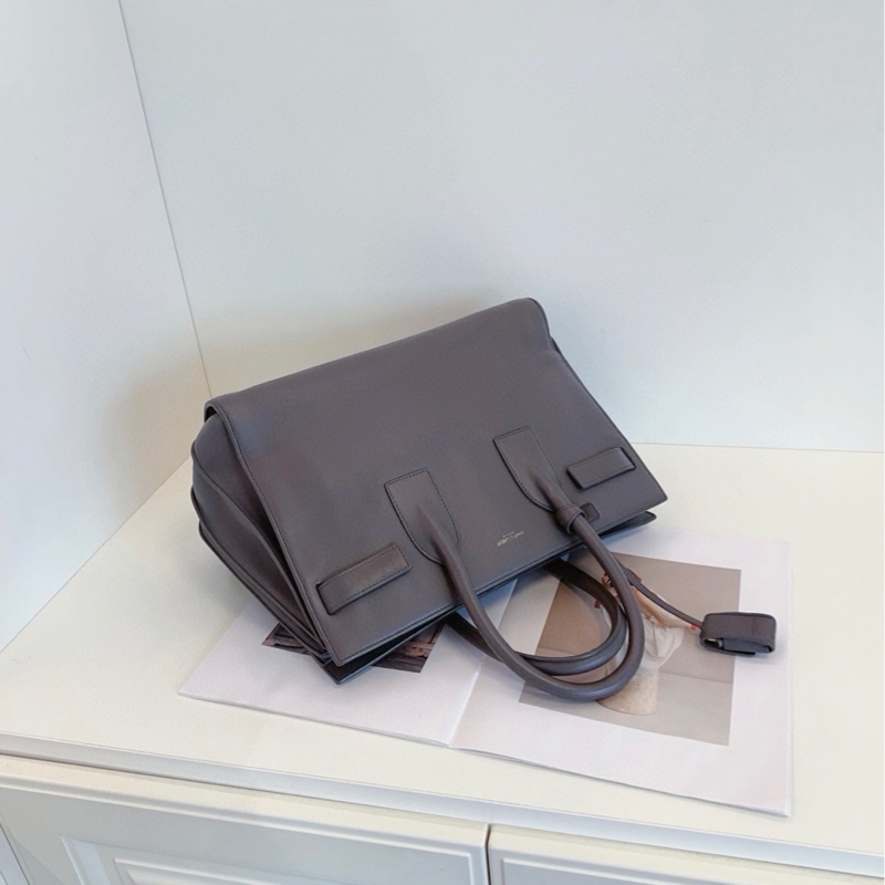 【97新🆕】YSL Sac De Jour大象灰🐘全皮風琴手提托特包 手提包-3