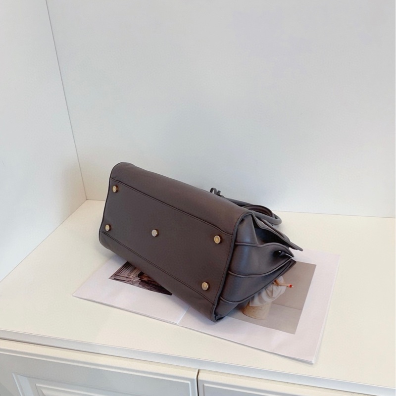 【97新🆕】YSL Sac De Jour大象灰🐘全皮風琴手提托特包 手提包-5