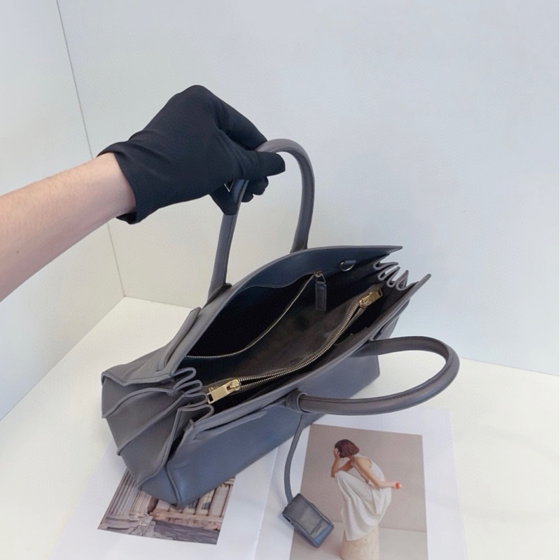 【97新🆕】YSL Sac De Jour大象灰🐘全皮風琴手提托特包 手提包-7