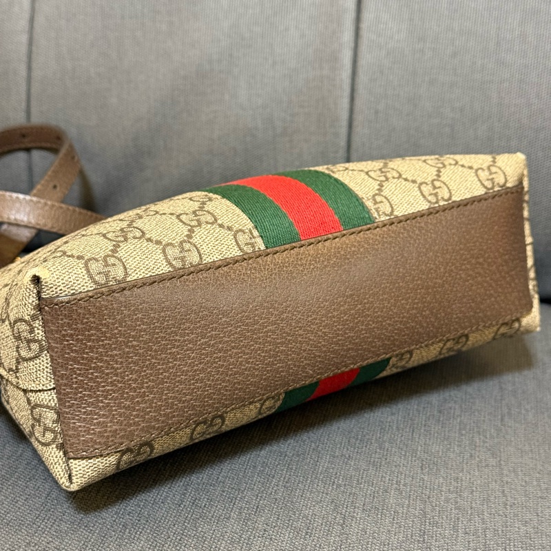 GUCCI 經典雙G貝殼包 斜背包-4