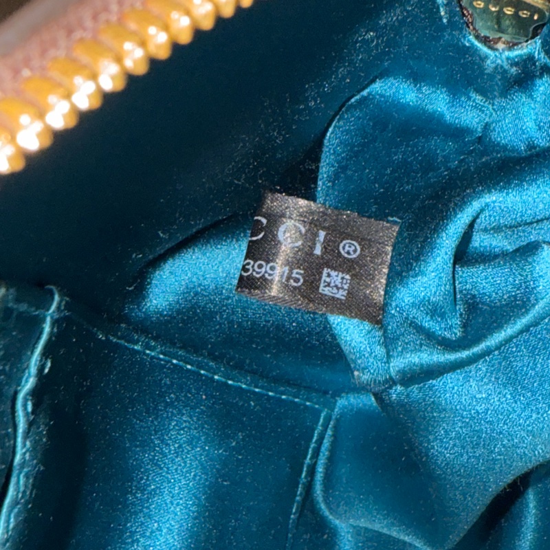 GUCCI 經典雙G貝殼包 斜背包-13