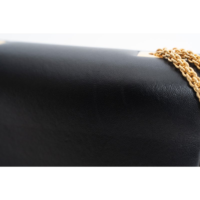 VALENTINO華倫天奴皮革金色鏈條肩背包-6