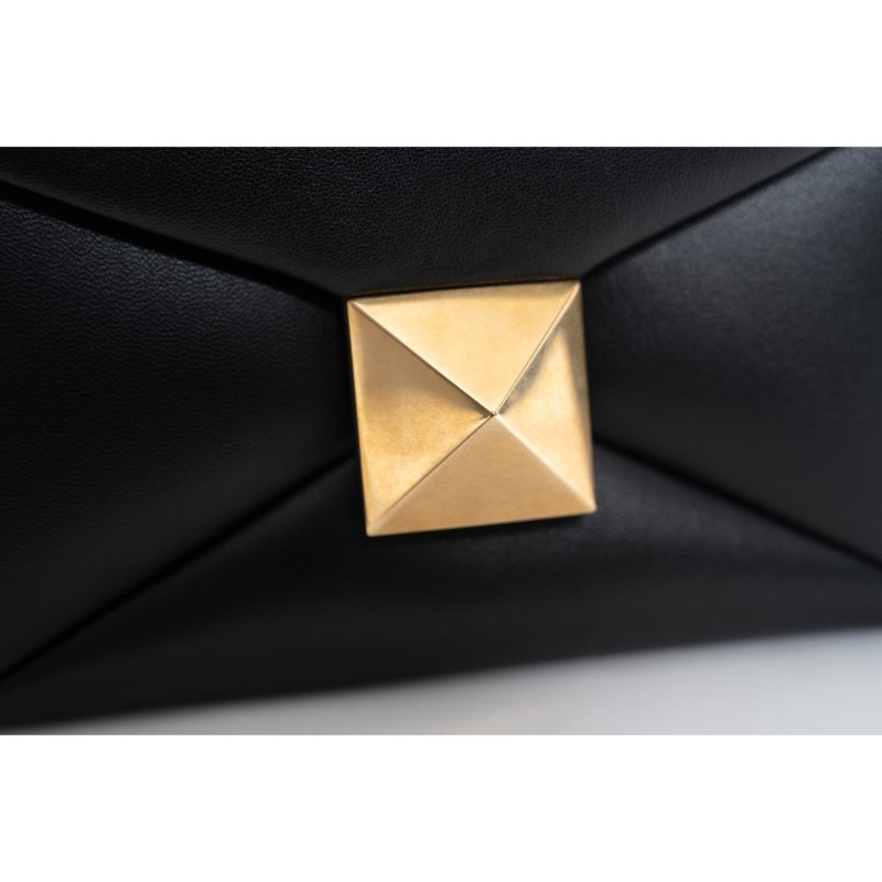 VALENTINO華倫天奴皮革金色鏈條肩背包-8