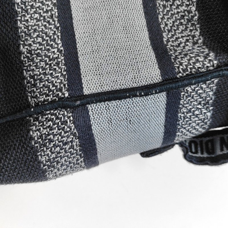 DIOR Diorcamp藍色帆布單肩包-11