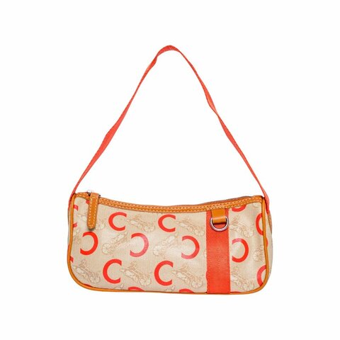 Celine中古帆布小號帆布手提包