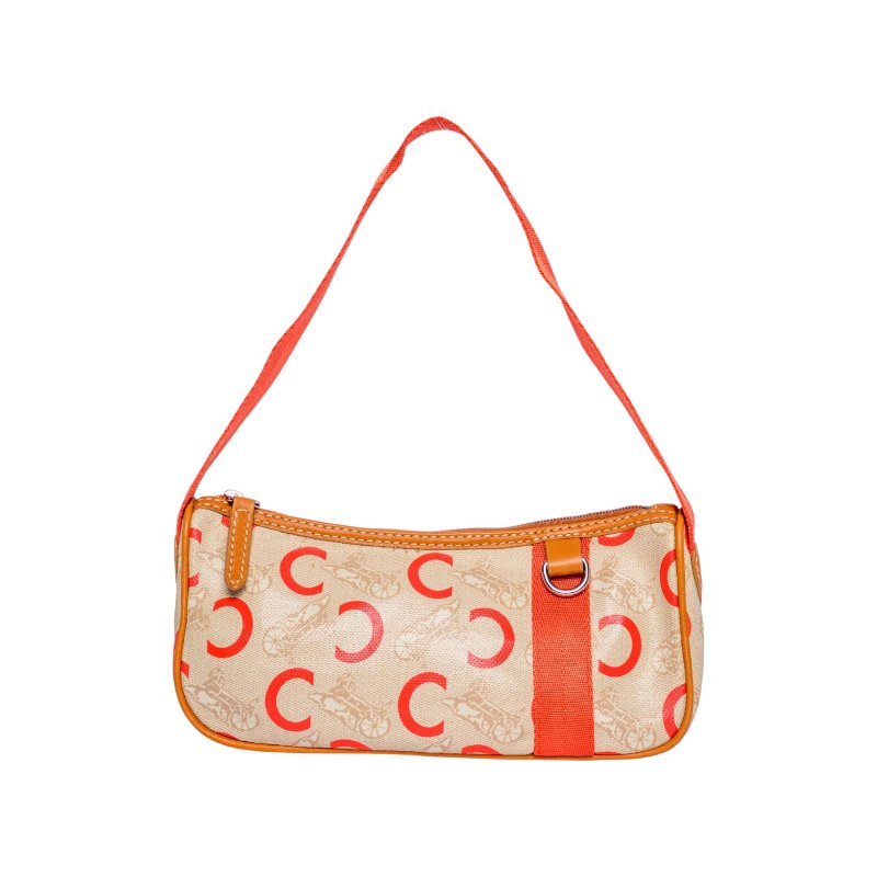 Celine中古帆布小號帆布手提包-0