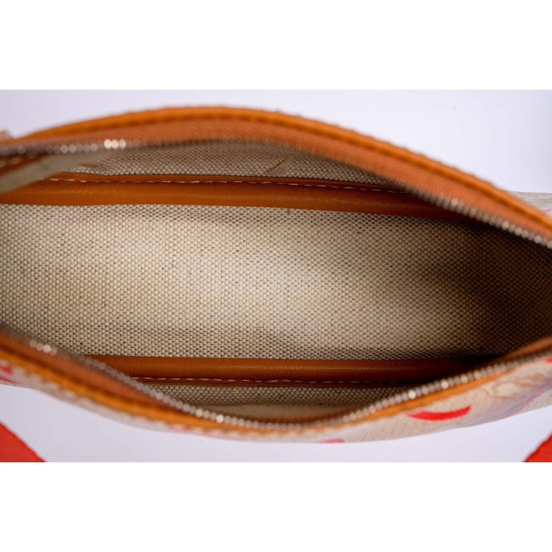 Celine中古帆布小號帆布手提包-4