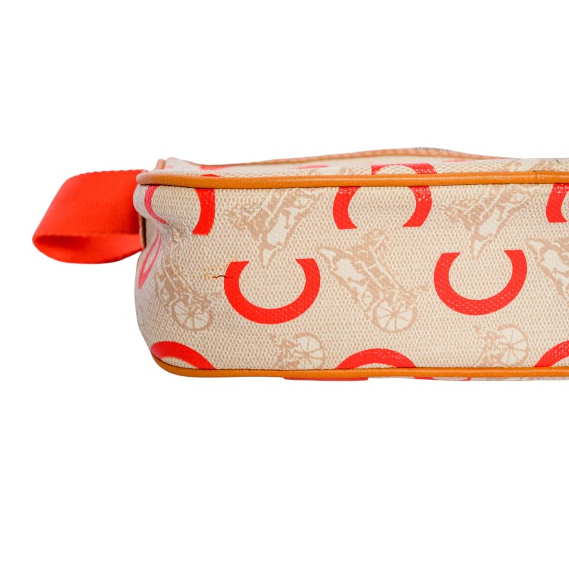 Celine中古帆布小號帆布手提包-5