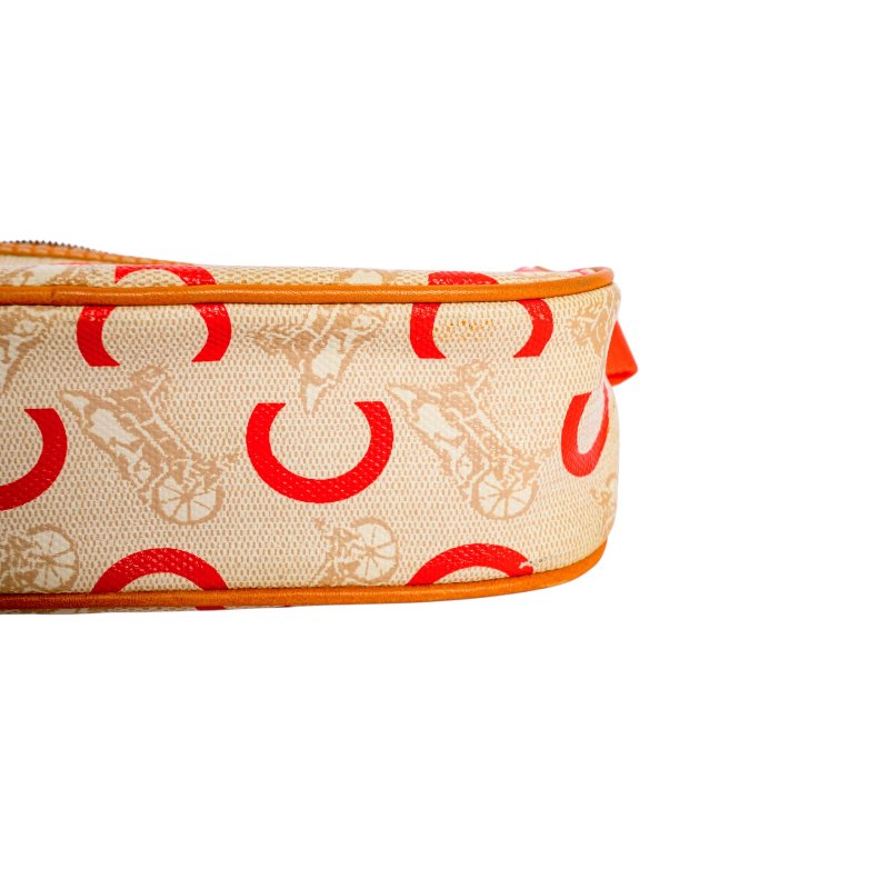 Celine中古帆布小號帆布手提包-6