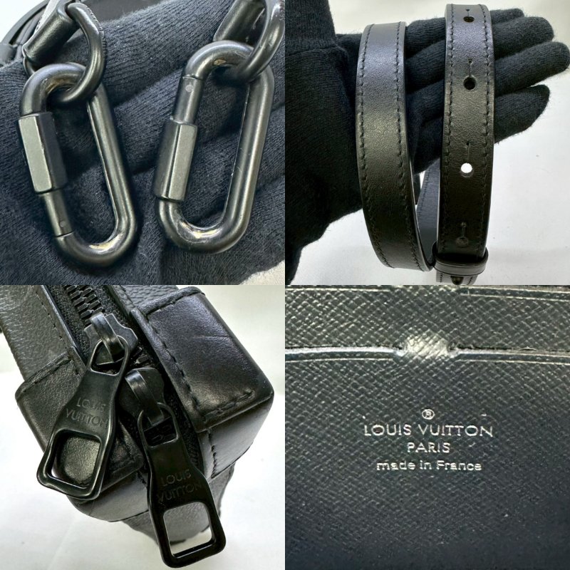 LV Soft Trunk黑花方包-5