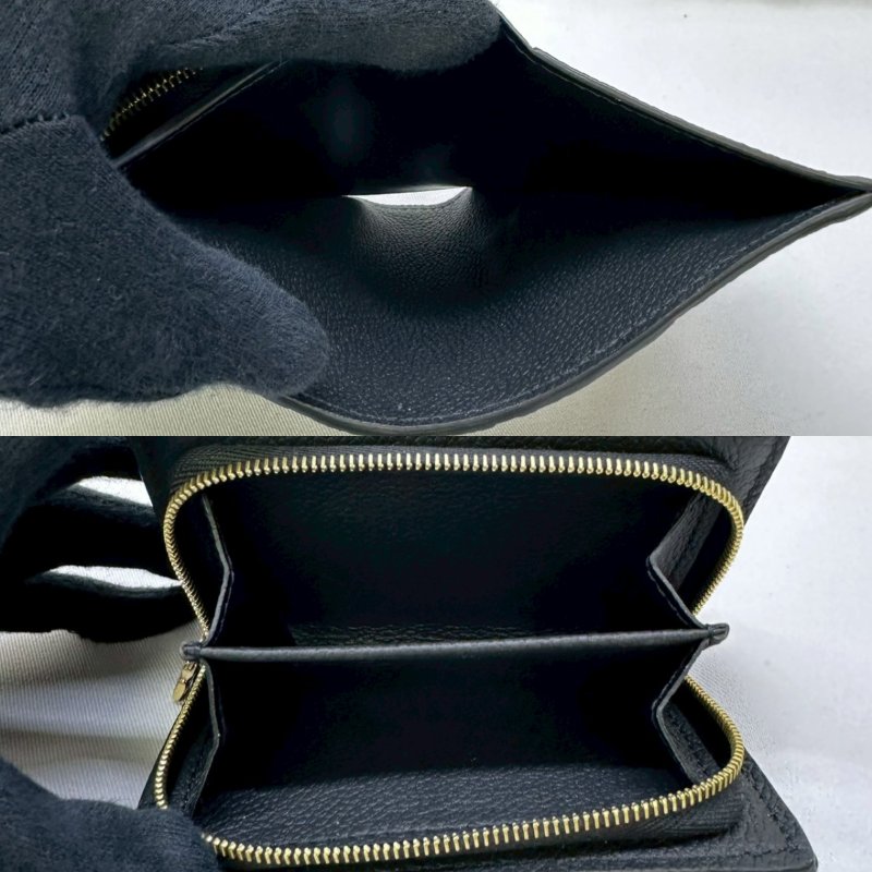 LV Metis壓花牛皮三折短夾-5