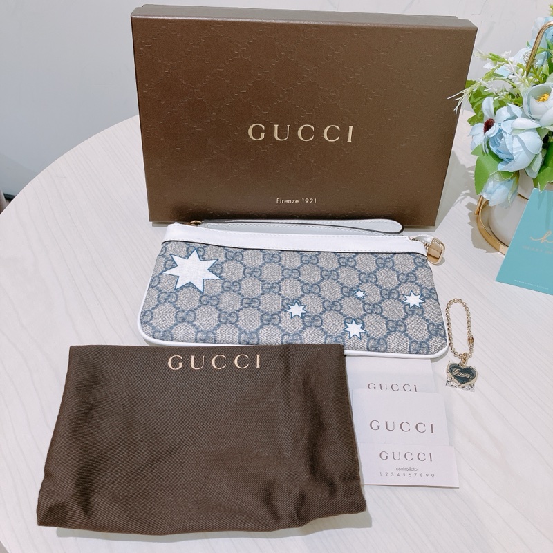 TK1909 GUCCI古馳迷你拉鍊長夾 MINI POUCH SYDNEY EXCLUSIVE[PRE-OWNED]-11