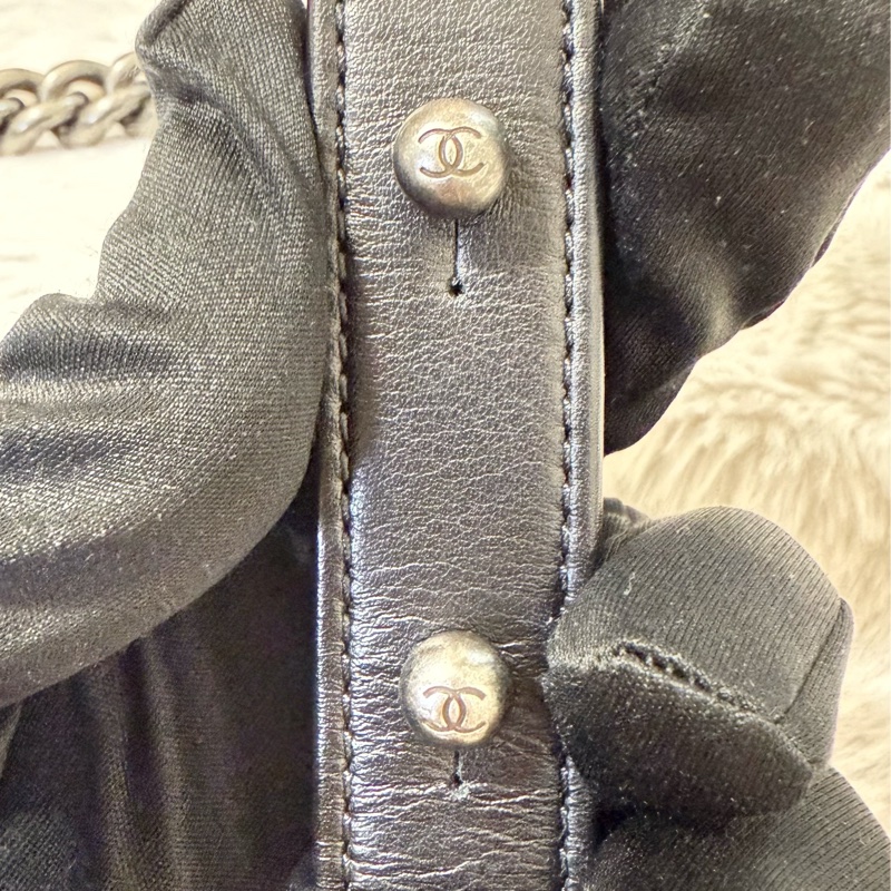 Chanel boy20羊皮黑銀29開 全網最低價❤️-19