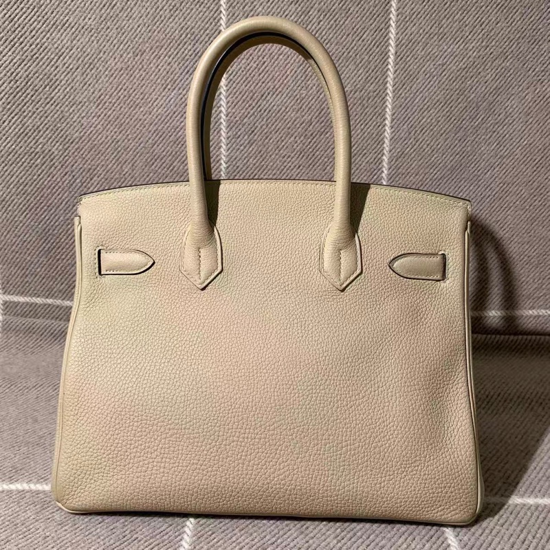 Hermes爱马仕birkin30风衣灰togo皮金扣X刻-1
