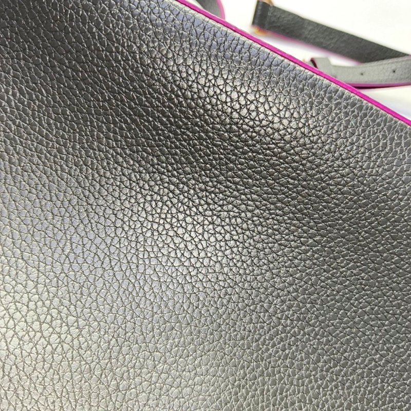 LOUIS VUITTON CAPUCINES中號黑色牛皮單肩包斜挎包手提包 銀色五金 可拆卸肩帶-8