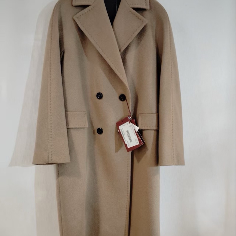 促銷品 Max Mara -Astro 019 駝色 羊絨混紡 大衣#38 40 42-0